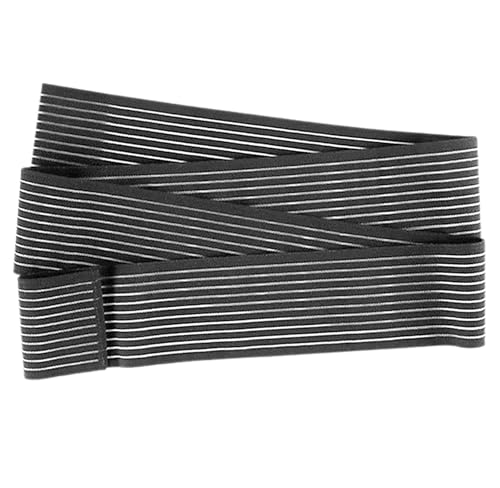 Hip Support Belt - 110 Inch x 3 Inch Adjustable Nylon Groin Wrap - Black