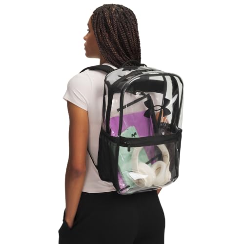 Clear Backpack with Adjustable Straps - 24L Capacity