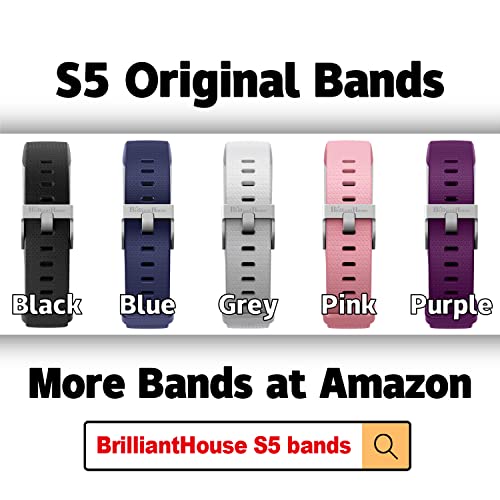 S5 Fitness Tracker Replacement Wrist Band - Black