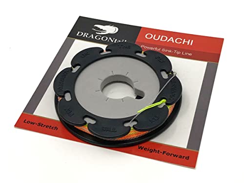 DRAGONtail Tenkara Oudachi Furled Fly Line 12.5ft for Easy Casting & Faster Sink Rate