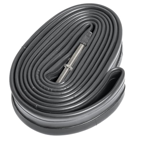 700C Bike Tubes 25-32C Compatible with Road & Mountain Bikes, FV Presta Valve - 2 Pack