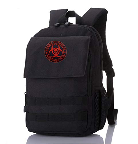 Zombie Outbreak Response Team Tactical Patch - Black & Red