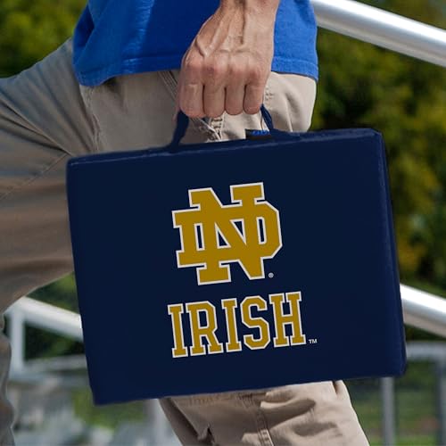 Stadium Cushion with Team Logo - Notre Dame Fighting Irish