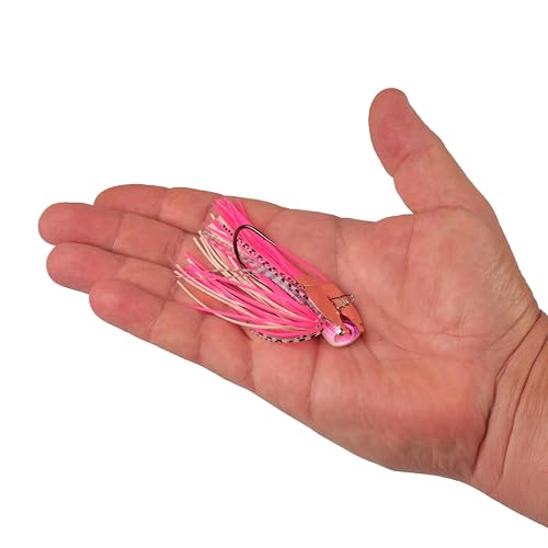 Berkley Saltwater SlobberKnocker Fishing Jig Pink Lady 3/8 oz 4/0 Hook