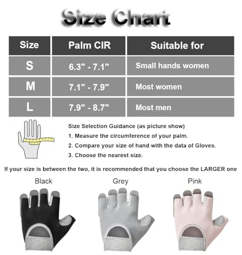 Anti-Slip Fingerless Weightlifting Gloves - Medium Pink