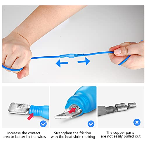 320PCS Waterproof Heat Shrink Wire Connectors Kit - Crimp Terminals for Automotive & Marine