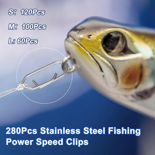 Fishing Power Clips, Speed Clips for Lure Quick Change