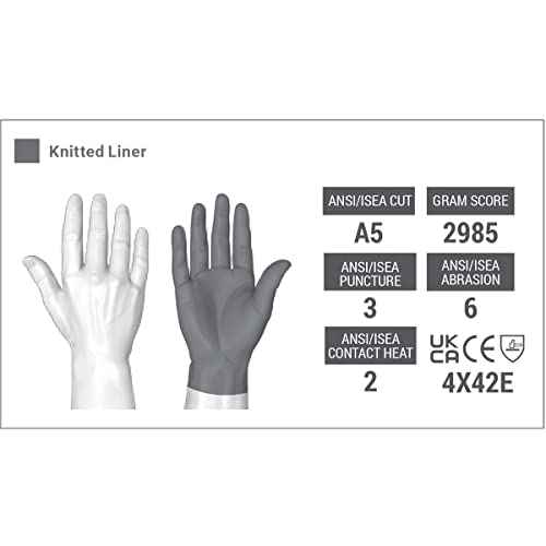 HexArmor Cut and Puncture Resistant Breathable Work Gloves | Chrome SLT ¢ç Series 4074