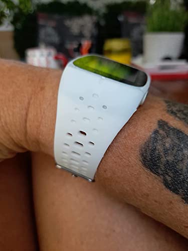 Silicone Sport Watch Band for Polar M400 and M430 - White