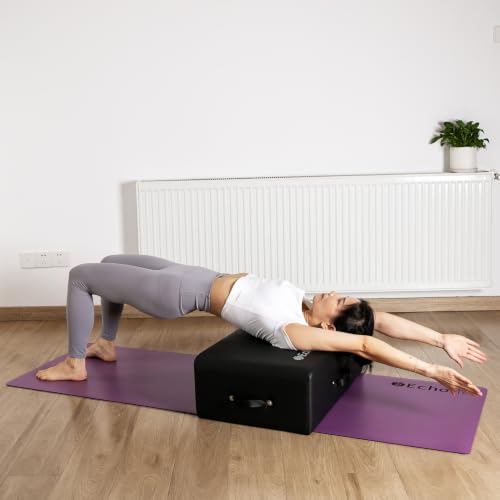 Premium Pilates Reformer Sitting Box with Yoga Mat Bundle