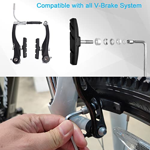 V Brake Pads Set for Mountain & Cruiser Bikes - 70mm