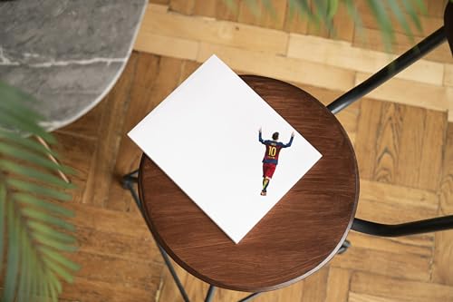 Soccer Player Vinyl Sticker Set - Waterproof Decals for Laptops & Bottles