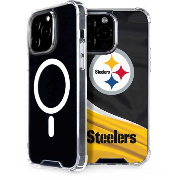 NFL Pittsburgh Steelers iPhone 15 Pro Max Case with MagSafe