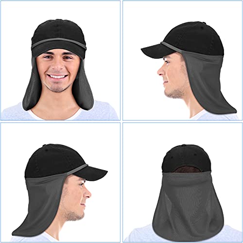 Neck Cover for Sun Protection - Black, Dark Gray, Royal Blue, White