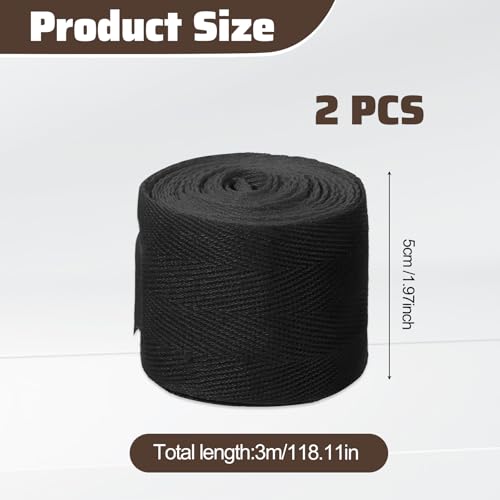 Kids Boxing Hand Wraps - Elastic Wrist Compression Bandages, 2 Pack