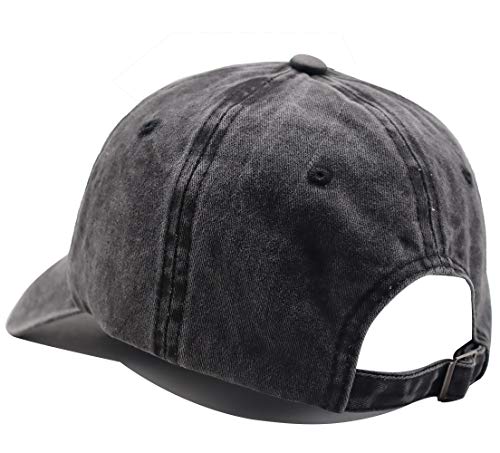 I Don't Give a Flock Hat - Funny Flamingo Baseball Cap, Adjustable Denim Gift for Men & Women