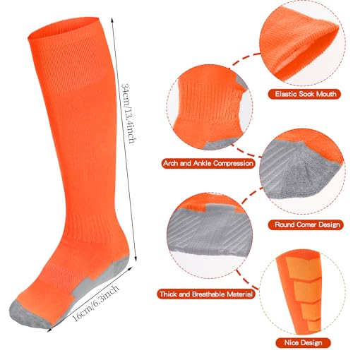 Youth Baseball Socks and Belt Combo Set - Orange