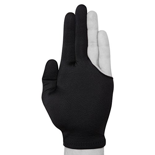 Billiard Glove for Either Hand - One Size Fits All - Black