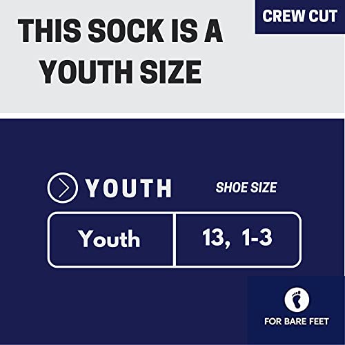 Tennessee Titans Youth Quarter-Length Socks - 4-Stripe Deuce