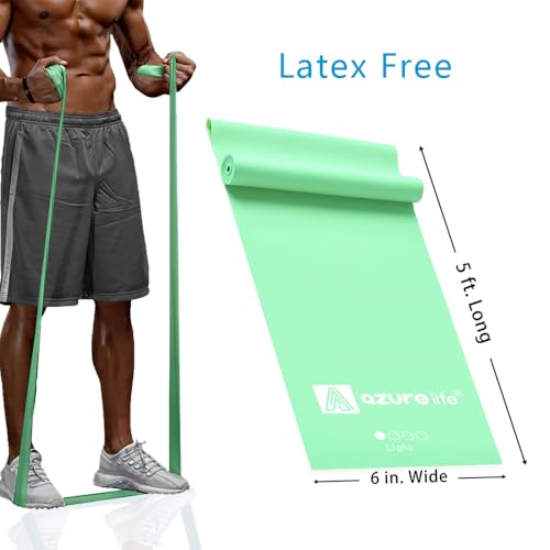 5 Ft Light Resistance Exercise Band - Non-Latex Stretch Band