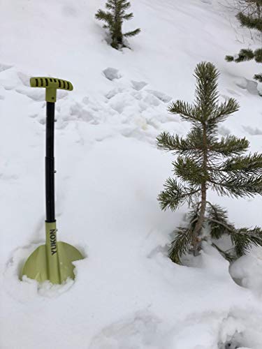 Collapsible Snow Shovel - Lightweight Emergency Shovel for Camping & Car