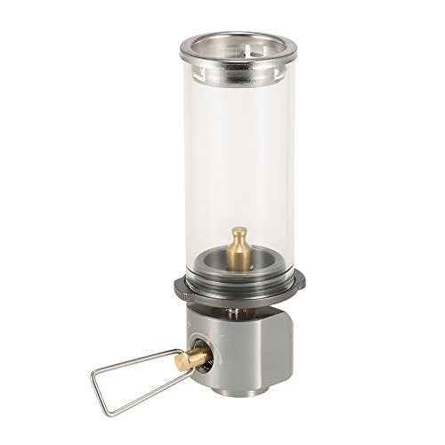 Lixada Lamp Light Butane Gas Light Lantern Outdoor Use Only for Camping Picnic Self-Driving (Gas Light Lantern)