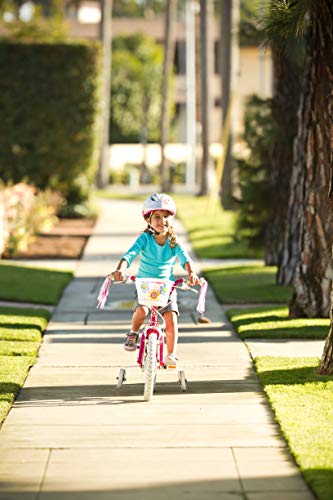 Kids Bike Basket with Light-Up Flowers - Multi-Color