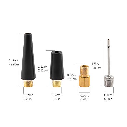 Ball Pump Adapter Set - 8-Piece Inflatable Nozzle Kit