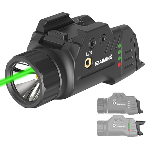 Green Laser Light Combo with Low and High Rear Switchs for Picatinny/GLK Rail