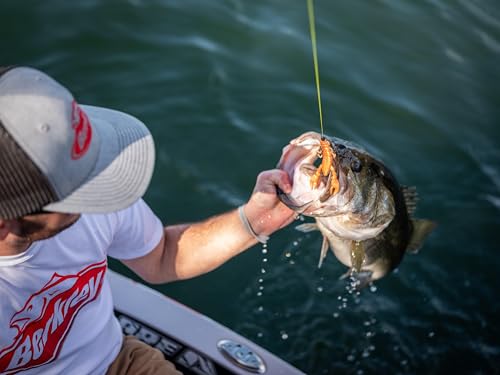 Soft Plastic Craw Fishing Bait - HD Rusty Craw, 3.5in