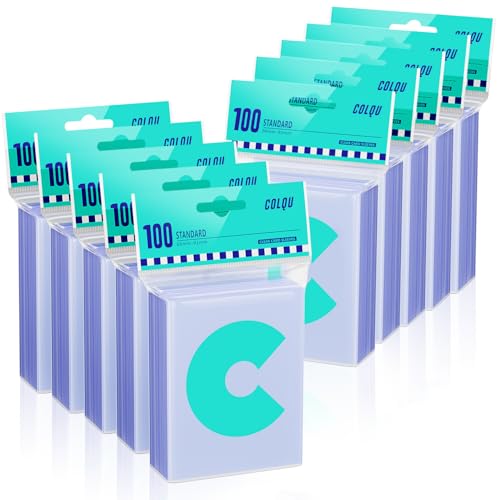1000ct Clear Soft Card Sleeves for Trading Cards - Standard Size