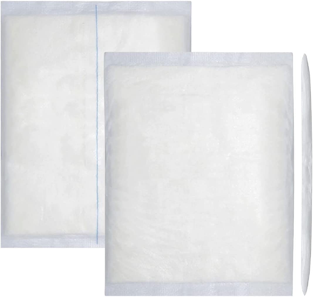 Vakly ABD Pads 8" x 10" Sterile (40 Pack) – Abdominal Combine Gauze Pads, High Absorbency Non-Adherent Dressings, Individually Wrapped for Wound Care & First Aid - Latex Free (40 Pack)