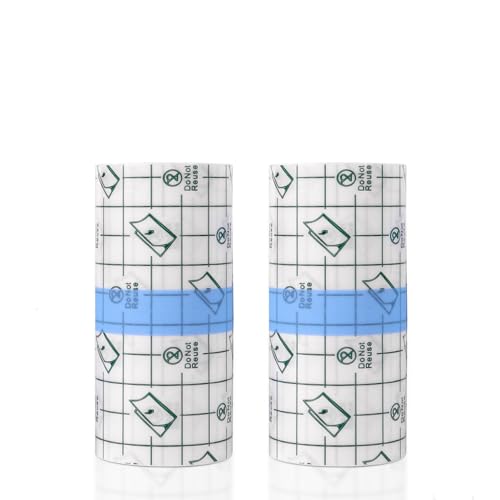 2 Pack Waterproof Adhesive Bandages - 4 Inch x 10 Yards