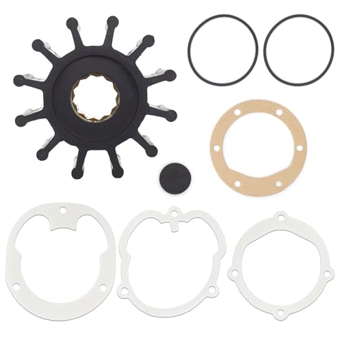 QUICKMARINER Sterndrive Sea Water Pump Impeller Kit for Volvo Penta 3.0L-8.1L Below 2005