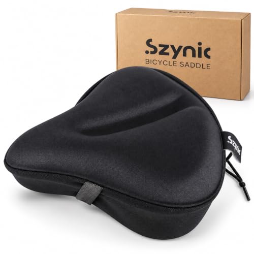 X-Large Gel Foam Bike Seat Cover with Anti-Slip Bottom - Szynic
