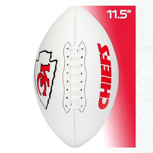 NFL Autograph Football - Official Size, Kansas City Chiefs Design