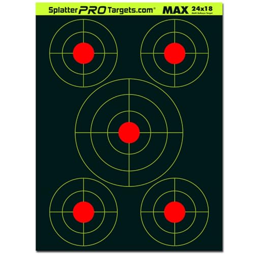 18x24 Extra Large Reactive Splatter Targets - 50 Pack
