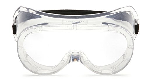 Clear Anti-Fog Ventless Safety Goggles - UV Protection