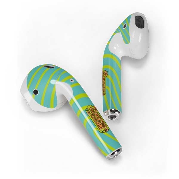 Scooby-Doo The Mystery Machine Decal Skin for Apple AirPods - Blue