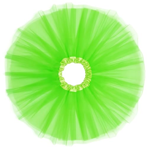 Toddler Tutu Skirt - 3 Layer Neon Green Ballet Dress