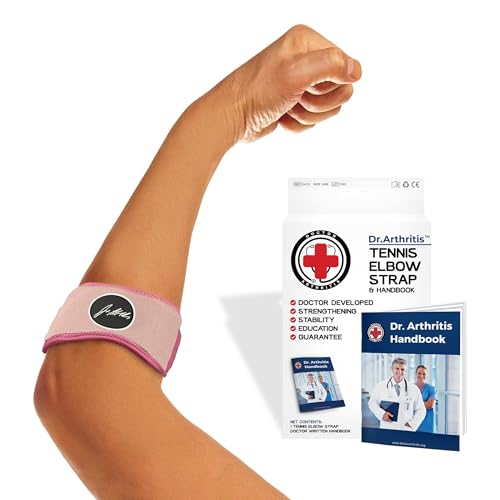 Tennis Elbow Brace - Adjustable Arm Support for Pain Relief