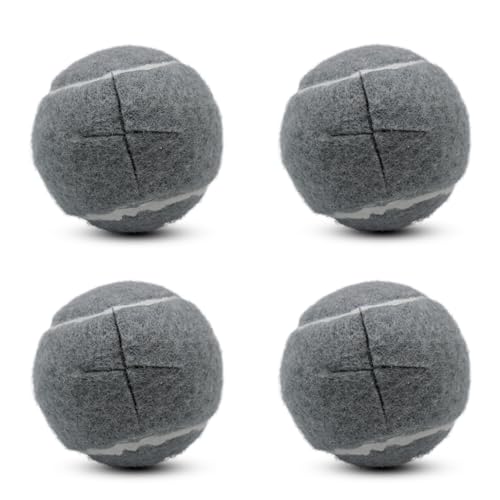 SHYUJAJIE 4 Pcs Precut Walker Tennis Balls for Walkers & Furniture