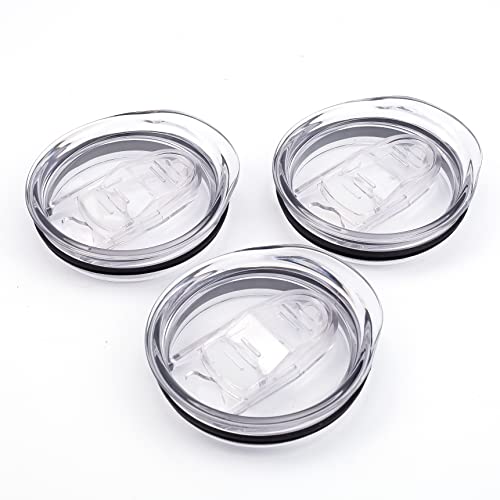 20oz Skinny Tumbler Replacement Lids - 3 Pack, Spill Proof