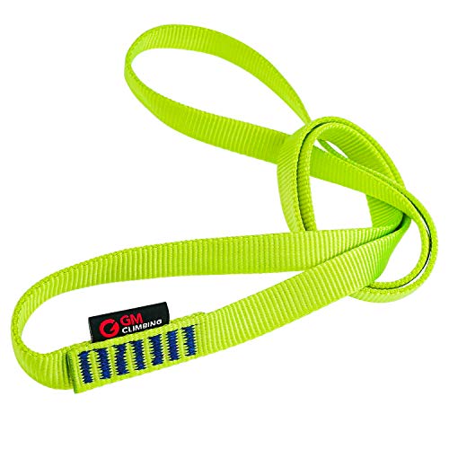 16mm Nylon Sling Runner - 22kN CE UIAA Certified - 30cm Green