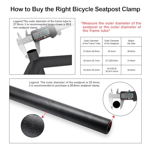 PLATT Bike Seat Post Clamp Aluminium Alloy Bicycle Quick Release