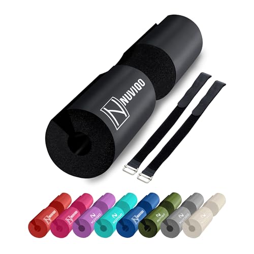 Barbell Pad for Squats and Lunges - Hip Thrust Pad - Black