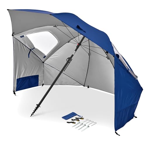 UPF 50+ Sport-Brella Premiere Umbrella Shelter - Bright Blue