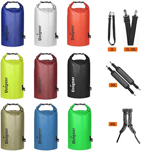 Waterproof Floating Dry Bag for Kayaking - 2L Black