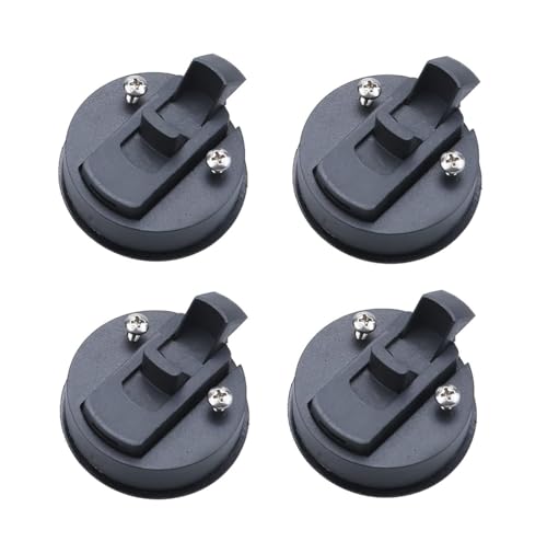 Thorn 2-Inch Black Nylon Slam Latch Pack of 4 – Flush Pull Handles for Marine Use
