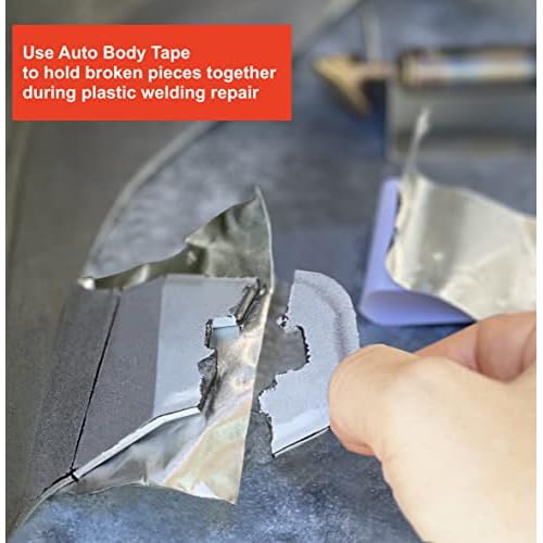 JOUNJIP Standard Plastic Welding Kit- UL Certified Welder 80W- Professional Grade Plastic Repair Kit for Automotive Car Bumper, Kayak, Tank Repair